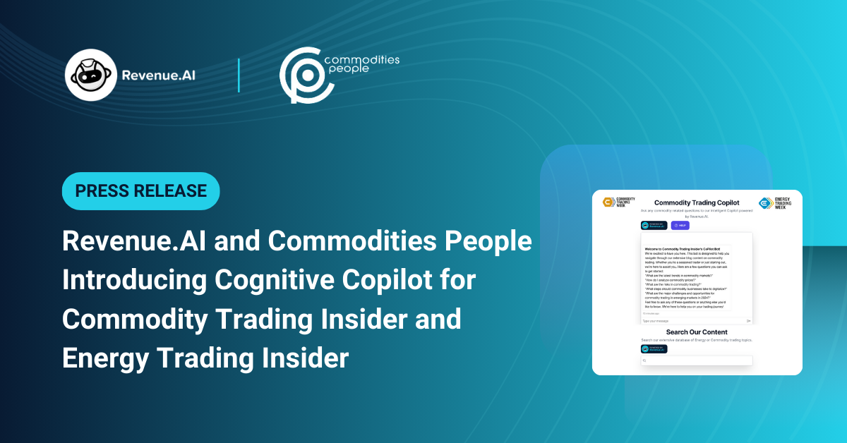 Introducing Cognitive Copilot for the Commodity Trading Insider and Energy Trading Insider