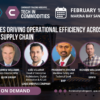 Technologies driving operational efficiency across commodity supply chain