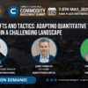Market shifts and tactics: Adapting quantitative trading strategies in a challenging landscape
