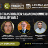 Shipping and transportation: Balancing commercial efficiency with sustainability goals